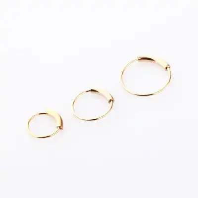 Simple Solid Color Nose Ring