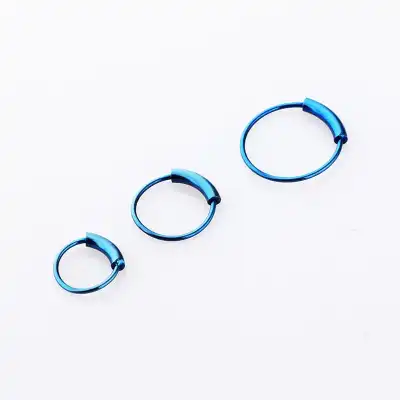Simple Solid Color Nose Ring