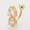 Gold-White Zircon