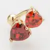 Gold-Red Zircon