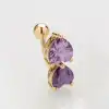 Gold-Purple Zircon