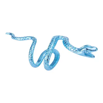 Women Unique Snake Shaped Design Ear Clip Copper Unisex