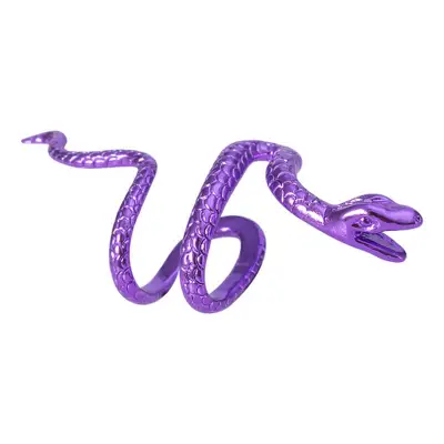 Women Unique Snake Shaped Design Ear Clip Copper Unisex