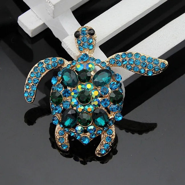 Unique Sea Turtle Shape Alloy Brooch for Women