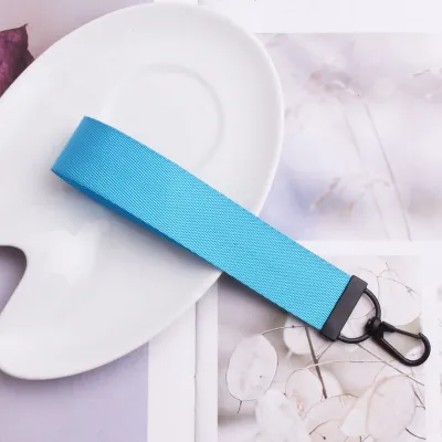 Women Fashion Solid Color Nylon Key Chain