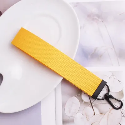 Women Fashion Solid Color Nylon Key Chain