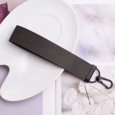 Women Fashion Solid Color Nylon Key Chain