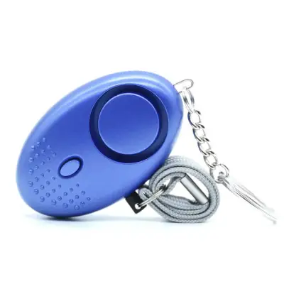 130dB Women Simple Wolf Guard Alarm Keychain