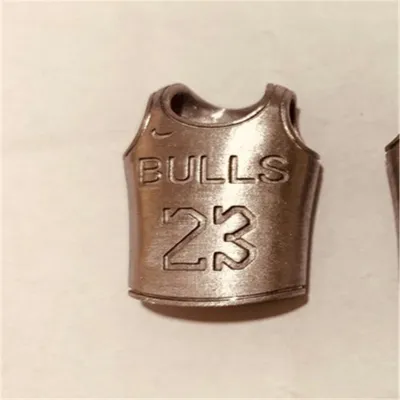 Fashion Unisex Basketball Star Jersey Pendant Necklace in Titanium Steel Geometric Cartoon Style