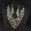 Silver Black-Set