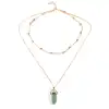 Green Aventurine-Gold