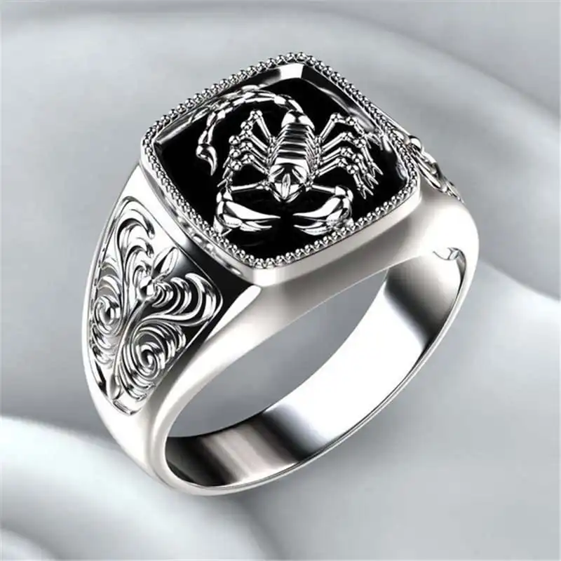 Men's Unique Scorpion Pattern Ring