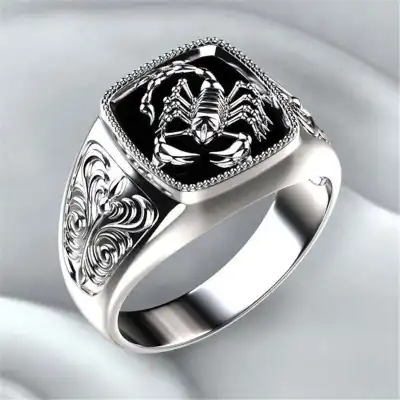 Men's Unique Scorpion Pattern Ring