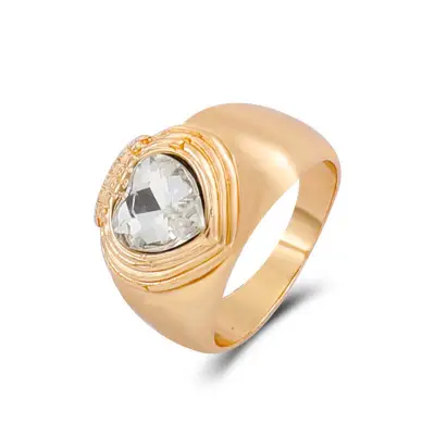 Cute Smile Pattern And Cloud Shape Design Alloy Ring Women's Instagram Wind Geometric