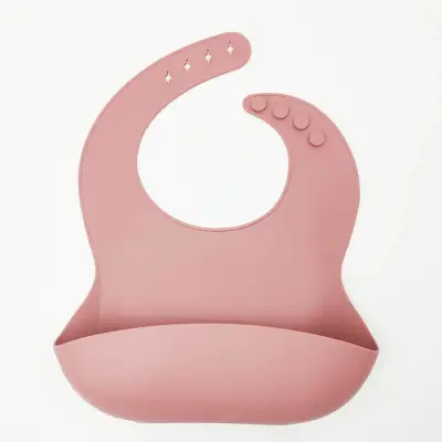 Baby Anti-dirty Waterproof Silica Gel Bibs for Unisex Kids