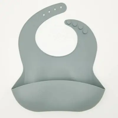 Baby Anti-dirty Waterproof Silica Gel Bibs for Unisex Kids