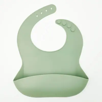 Baby Anti-dirty Waterproof Silica Gel Bibs for Unisex Kids