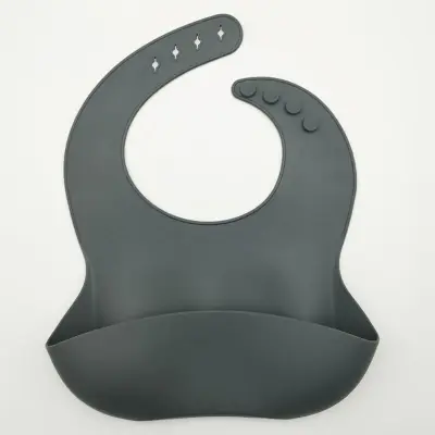 Baby Anti-dirty Waterproof Silica Gel Bibs for Unisex Kids