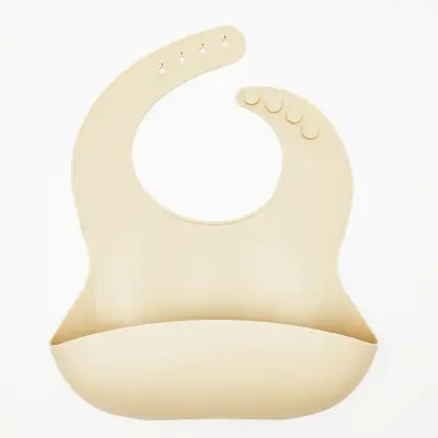 Baby Anti-dirty Waterproof Silica Gel Bibs for Unisex Kids