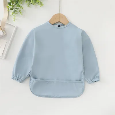 Baby Cartoon Anti-dirty Waterproof Recycled Polyester Clothes Bib Unisex
