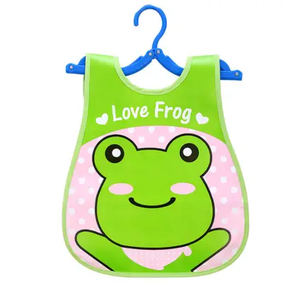 Baby Cartoon Animal Pattern Waterproof EVA Bib for Kids