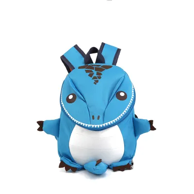 Children Cartoon 3D Dinosaur Backpack Unisex Toddler Oxford Cloth School Bag