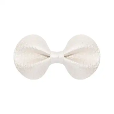 Girls Simple Solid Color Butterfly Bowknot Fabric Bobby Pin Hair Clip