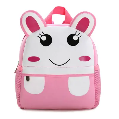 Kids Cartoon Animals Shape Waterproof Kindergarten Backpack Unisex Toddler Small 20L