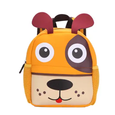 Kids Cartoon Animals Shape Waterproof Kindergarten Backpack Unisex Toddler Small 20L