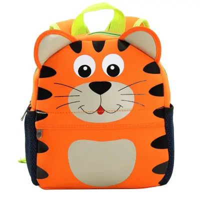 Kids Cartoon Animals Shape Waterproof Kindergarten Backpack Unisex Toddler Small 20L