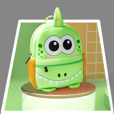 Kids Cartoon Animals Shape Waterproof Kindergarten Backpack Unisex Toddler Small 20L