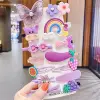 14pcs/set-Purple Lace Butterfly