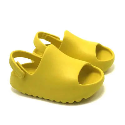 Kids Fashion Solid Color Foam Soft EVA Sandals Open Toe Unisex