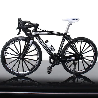 Cool Drop Bike Model Alloy Toy Metal and Plastic Inertia Car Home Cake Ornament 1:10 Scale