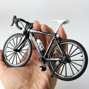 Cool Drop Bike Model Alloy Toy Metal and Plastic Inertia Car Home Cake Ornament 1:10 Scale