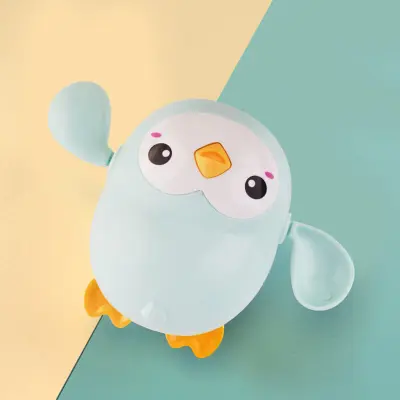 Cute Penguin Whale Shape Floatable Plastic Bath Toys for Kids