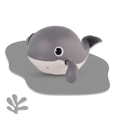 Cute Penguin Whale Shape Floatable Plastic Bath Toys for Kids