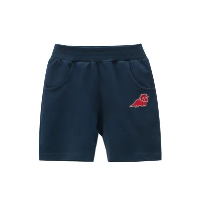 Shorts de Algodón con Estampado de Dinosaurios para Niños Pequeños 0-3T