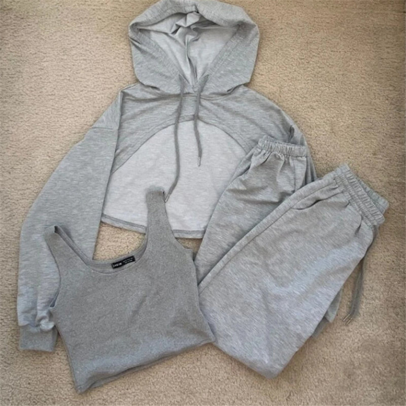 ☆海外ウェア　Tail トップス　US-XS Wholesale XS-L Women Fashion Solid Color Tank Top Hoodie And