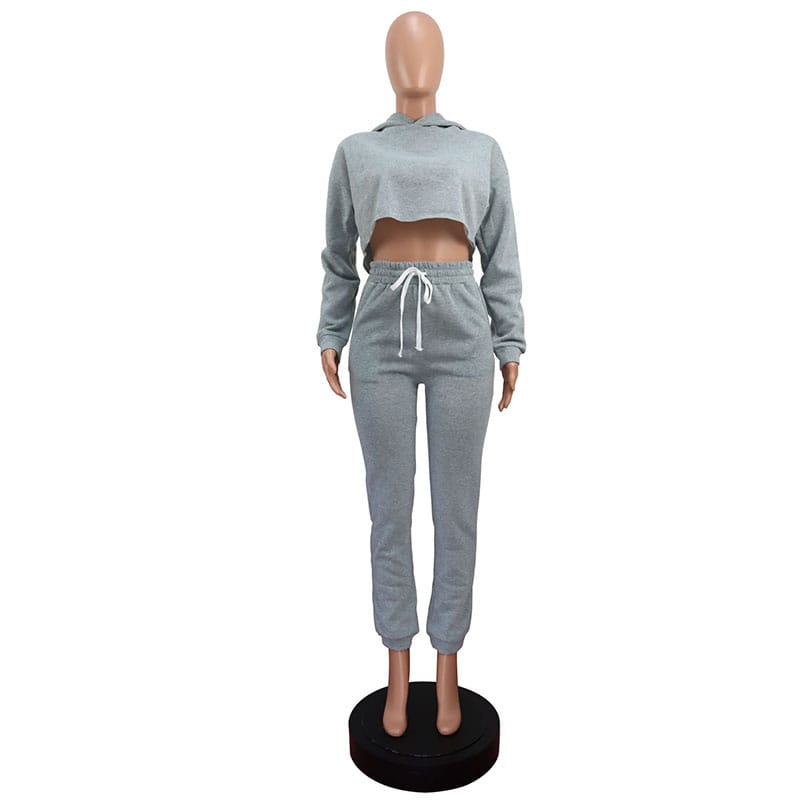 District Women's Perfect Weight Fleece Cropped Crew