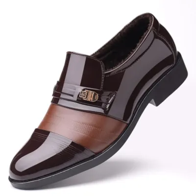 Size:6.5-12 Men Fashion Low Cut PU Leather Shoes Rubber Outsole