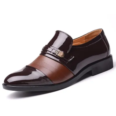 Size:6.5-12 Men Fashion Low Cut PU Leather Shoes Rubber Outsole