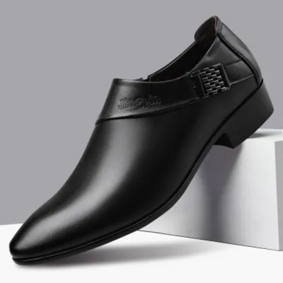 Men Casual Racing Style Solid Color PU Leather Shoes Size 6.5-12