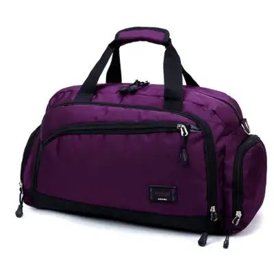 Men Casual Large Capacity Multifunction Zipper Handle Nylon Travelling Bag