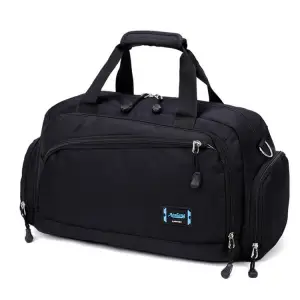 Men Casual Large Capacity Multifunction Zipper Handle Nylon Travelling Bag