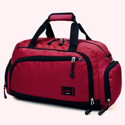 Men Casual Large Capacity Multifunction Zipper Handle Nylon Travelling Bag