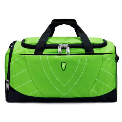Men's Fashion Large Capacity Zipper Color Blocking Travel Bag