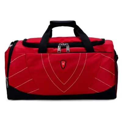 Men's Fashion Large Capacity Zipper Color Blocking Travel Bag
