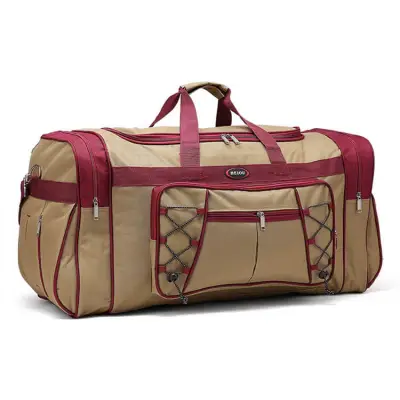 Men Casual Multifunction Large Capacity Zipper Handle Travelling Bag