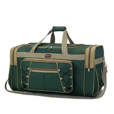 Men Casual Multifunction Large Capacity Zipper Handle Travelling Bag